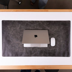 Leather Desk Mat (37 cm X 80 cm) 14.5 x 31.5 inches