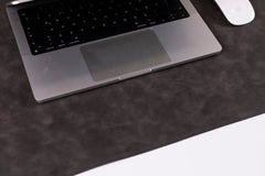 Natural Leather Desk Mat (91 cm x 48 cm) 35.8 x 18.9 Inches