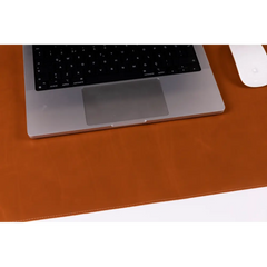 Natural Leather Desk Mat (37 cm x 80 cm)14.5 x 31.5 inches
