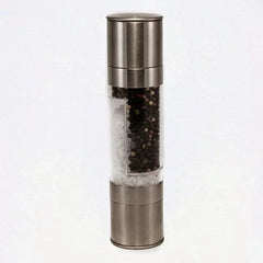 2-in-1 Salt & Pepper Grinder — Single Mill, Dual Chamber
