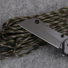 Folding Pocket Knife – 440C Steel Blade, Rosewood Handle