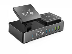 MagnetixCharge Pro 320W 8-in-1 Wireless Hub