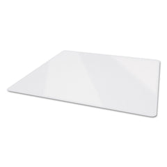 deflecto Premium Glass All Day Use Chair Mat - All Floor Types, 48 x 60, Rectangular, Clear