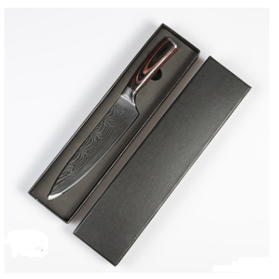 Damascus Chef Knife, Slicing Knife, Stainless Steel