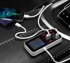 Multi USB 8-Port Fast Desktop Hub Wall Charger Charging Station Quick Charge 3.0