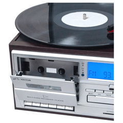Victor Cosmopolitan 8-in-1 Turntable Music Center ES - Refurbished