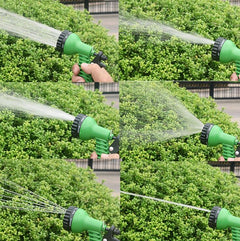Expandable Garden Hose with Spray Nozzle | 25–100 ft
