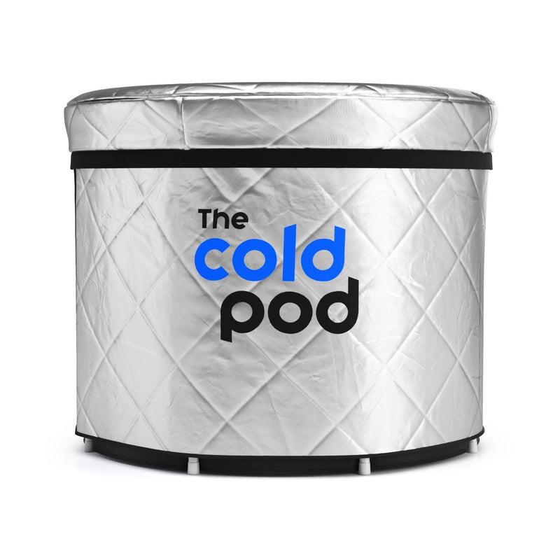 White cold pod with 'The cold pod' branding on a white background