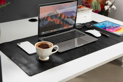 Leather Desk Mat (37 cm X 80 cm) 14.5 x 31.5 inches