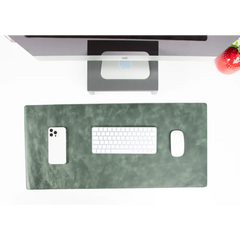 Natural Leather Desk Mat (37 cm x 80 cm)14.5 x 31.5 inches