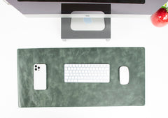 Natural Leather Desk Mat (91 cm x 48 cm) 35.8 x 18.9 Inches