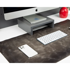 Natural Leather Desk Mat (37 cm x 80 cm)14.5 x 31.5 inches