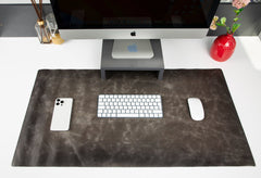 Leather Desk Mat (37 cm X 80 cm) 14.5 x 31.5 inches