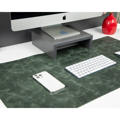 Natural Leather Desk Mat (37 cm x 80 cm)14.5 x 31.5 inches