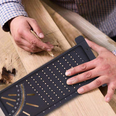 Multifunctional 45/90 Degree Angle Measuring Tool Set
