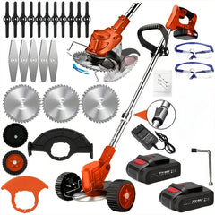 2026 Cordless Lawn Trimmer — Weed Cutter, Brush Cutter & Edger for Garden and Yard