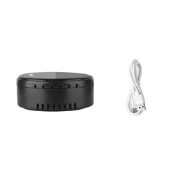 Solar-Powered Car Air Purifier with USB Power Option