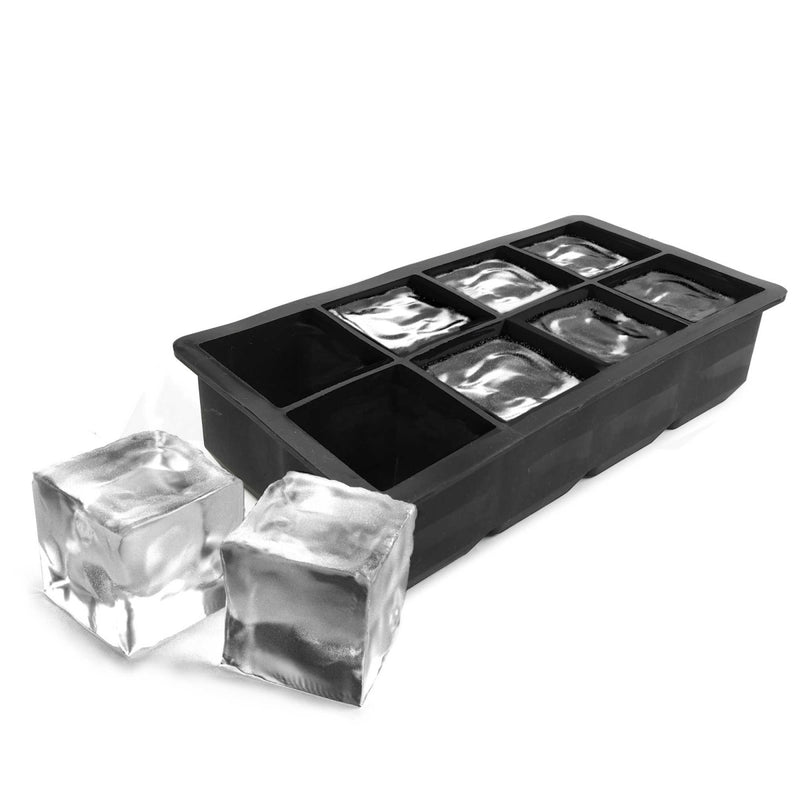 Tuff-Luv Mega Ice Cube Mold – Large Silicone Ice Tray for Gin, Whisky & Brandy