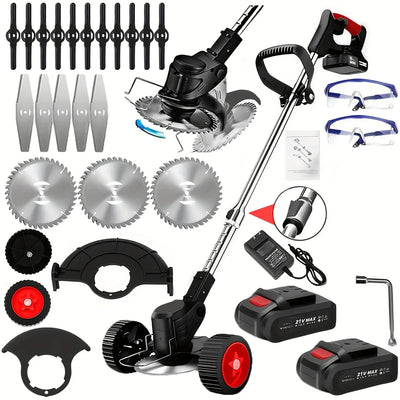 2026 Cordless Lawn Trimmer — Weed Cutter, Brush Cutter & Edger for Garden and Yard