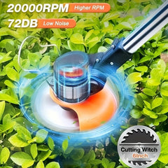 2026 Cordless Lawn Trimmer — Weed Cutter, Brush Cutter & Edger for Garden and Yard