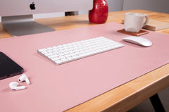 Natural Leather Desk Mat (91 cm x 48 cm) 35.8 x 18.9 Inches