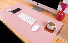 Natural Leather Desk Mat (91 cm x 48 cm) 35.8 x 18.9 Inches