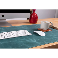 Natural Leather Desk Mat (37 cm x 80 cm)14.5 x 31.5 inches
