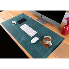 Natural Leather Desk Mat (37 cm x 80 cm)14.5 x 31.5 inches