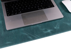 Natural Leather Desk Mat (91 cm x 48 cm) 35.8 x 18.9 Inches