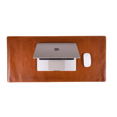 Leather Desk Mat  35.8 x 18.9 Inches
