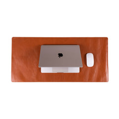 Natural Leather Desk Mat (91 cm x 48 cm) 35.8 x 18.9 Inches