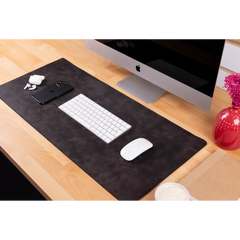 Natural Leather Desk Mat (37 cm x 80 cm)14.5 x 31.5 inches