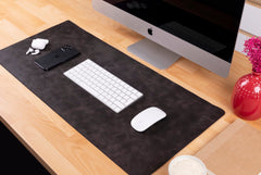 Natural Leather Desk Mat (37 cm x 80 cm)14.5 x 31.5 inches
