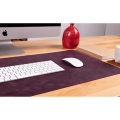 Natural Leather Desk Mat (37 cm x 80 cm)14.5 x 31.5 inches