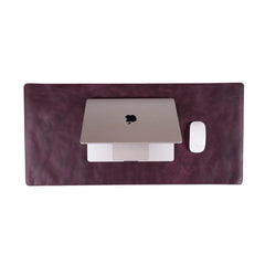 Natural Leather Desk Mat (37 cm x 80 cm)14.5 x 31.5 inches