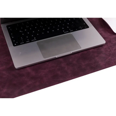 Natural Leather Desk Mat (37 cm x 80 cm)14.5 x 31.5 inches