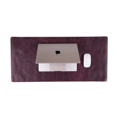 Natural Leather Desk Mat (91 cm x 48 cm) 35.8 x 18.9 Inches
