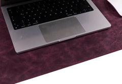 Natural Leather Desk Mat (91 cm x 48 cm) 35.8 x 18.9 Inches