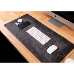 Natural Leather Desk Mat (37 cm x 80 cm)14.5 x 31.5 inches