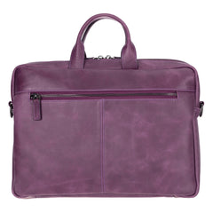 Apollo Leather Business Briefcase / Laptop Case 16"