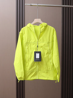 Lightweight Hooded Sun Jacket — Breathable Nylon | XS–3XL