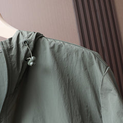 Lightweight Hooded Sun Jacket — Breathable Nylon | XS–3XL
