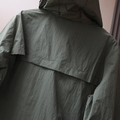 Lightweight Hooded Sun Jacket — Breathable Nylon | XS–3XL
