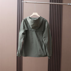 Lightweight Hooded Sun Jacket — Breathable Nylon | XS–3XL