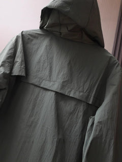 Lightweight Hooded Sun Jacket — Breathable Nylon | XS–3XL