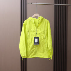 Lightweight Hooded Sun Jacket — Breathable Nylon | XS–3XL
