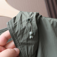 Lightweight Hooded Sun Jacket — Breathable Nylon | XS–3XL