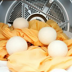 Wool Dryer Balls — Reusable Natural Fabric Softener (Multi pack options)