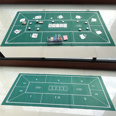 Texas Hold'em Mat 180x90cm Poker Card Game Table Cloth Casino Mat