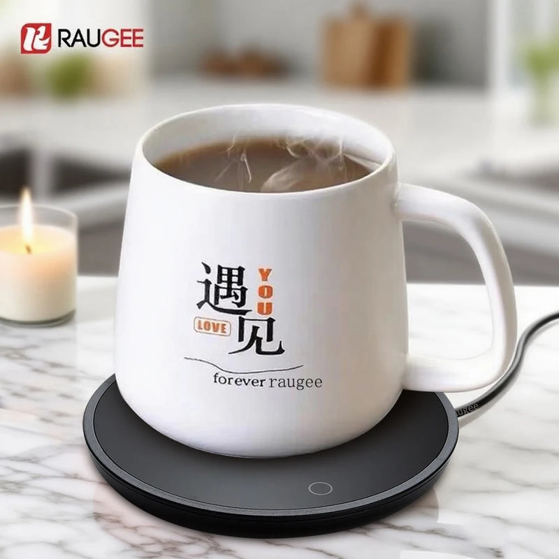 USB Mug Warmer with 3 Heat Settings for Home or Office